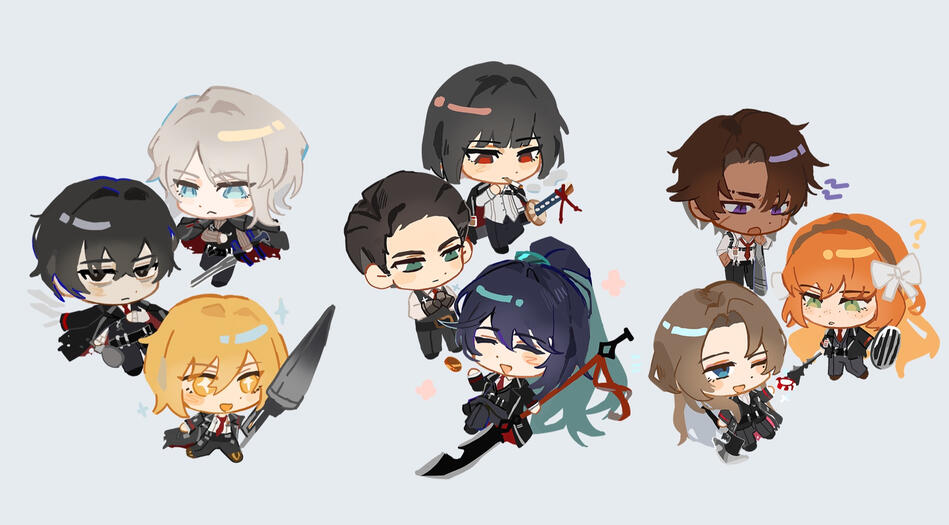 Limbus Company Chibis (soyplant)