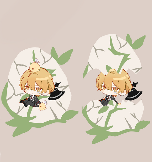 Limbus Company Sinclair egg keychain (Soyplant)