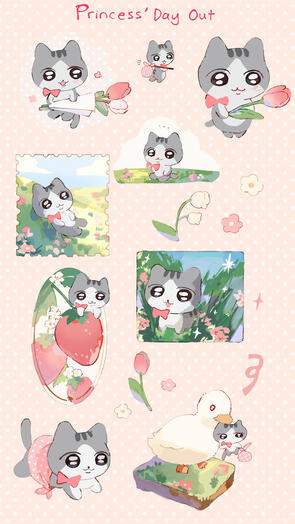 Day Out sticker sheet (Soyplant)