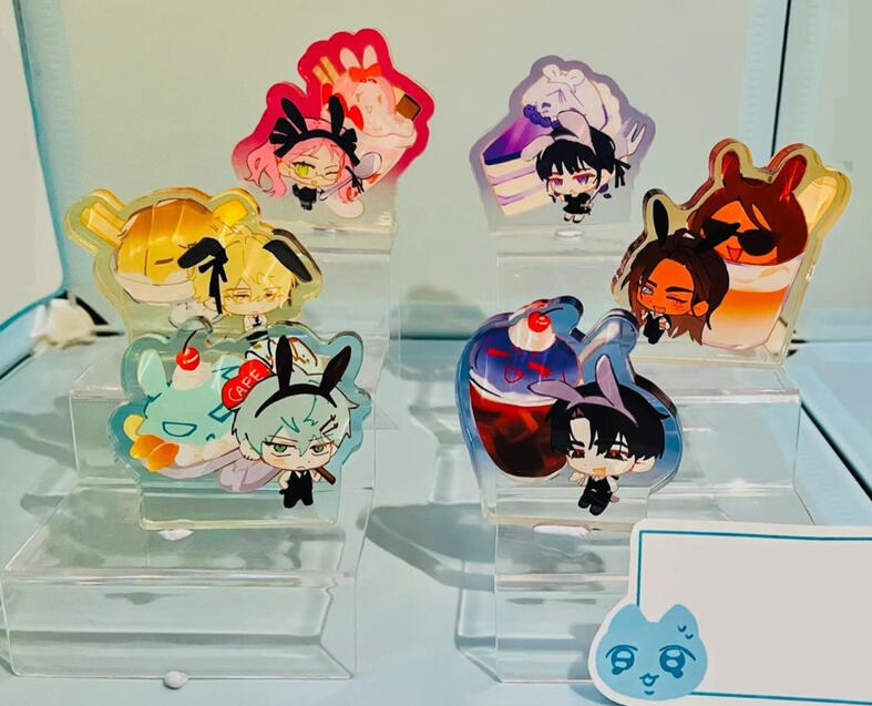 Acrylic block display